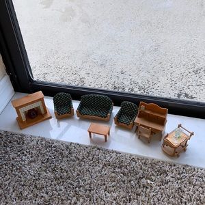 Calico critter living room set